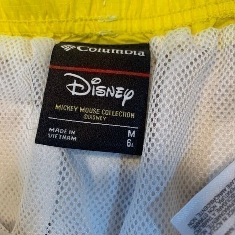 Columbia Disney Mickey Mouse Collection Mens Riptide Lined Swim Trunks Medium - Picture 4 of 9